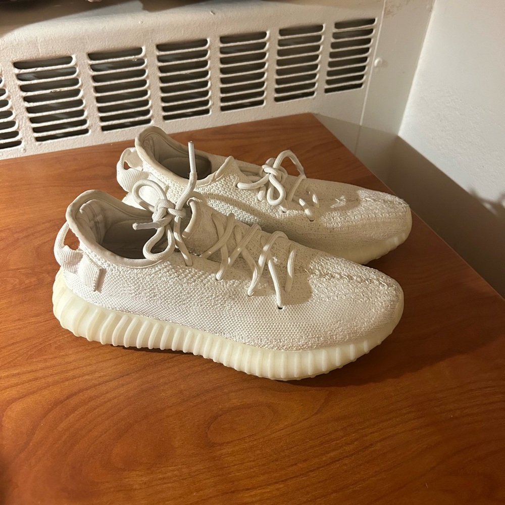 White Yeezys